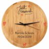 Horloge Murale en Bois Personnalisée