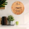 Horloge Murale en Bois Personnalisée – Image 2