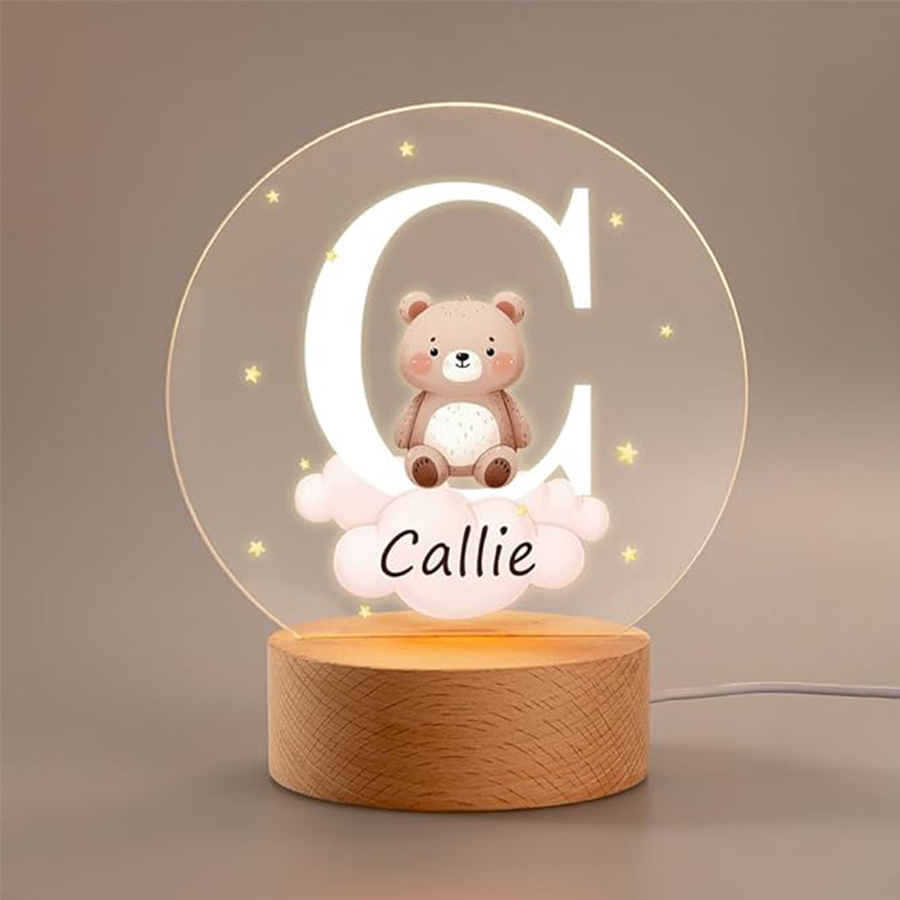 gece lambası Lampe LED personnalisée – Image 1